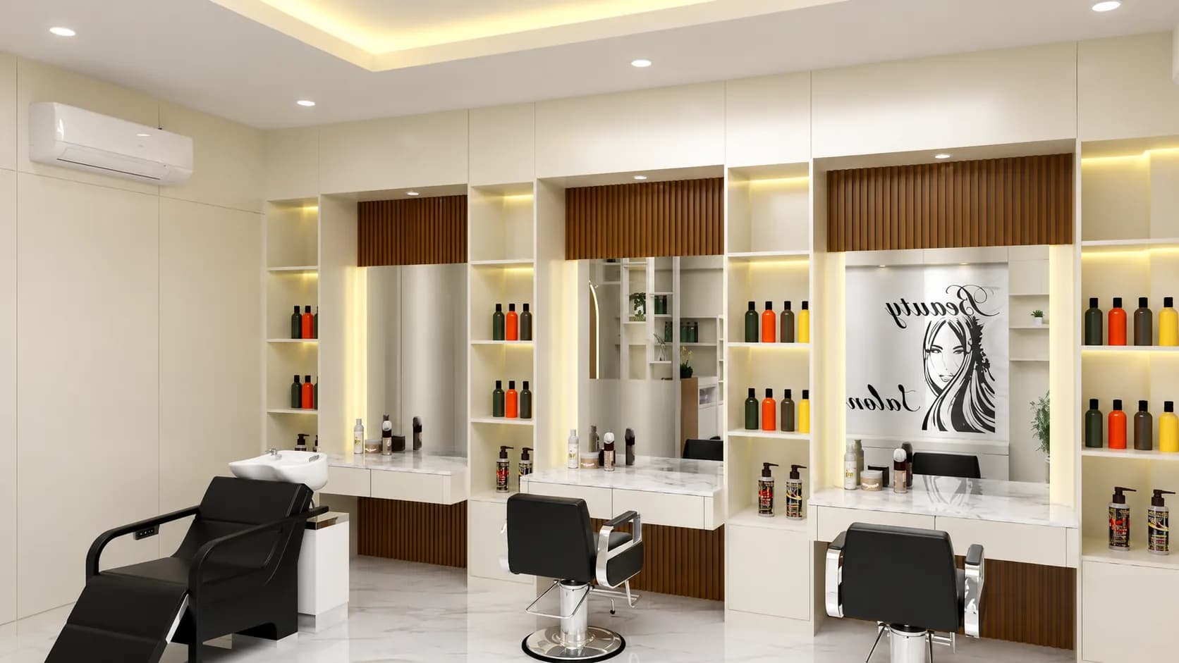 Layanan Interior Cafe & Retail oleh Simetris Desain di Bandung